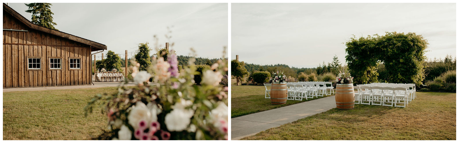 Hillside Farms wedding venue in Tenino, WA