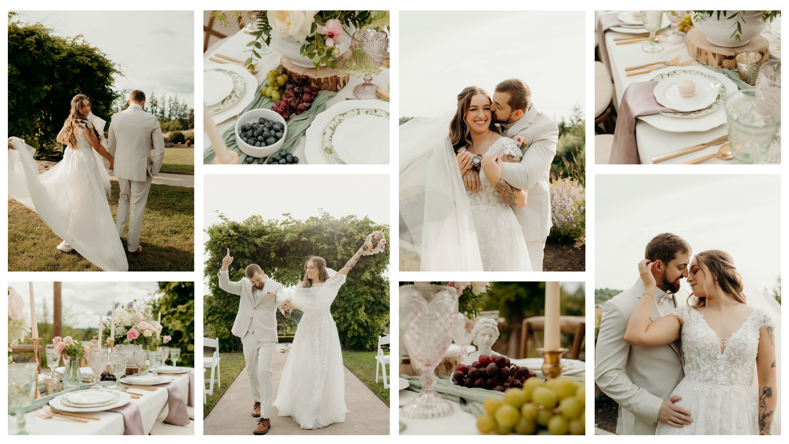 Hillside Farms Tenino wedding photos