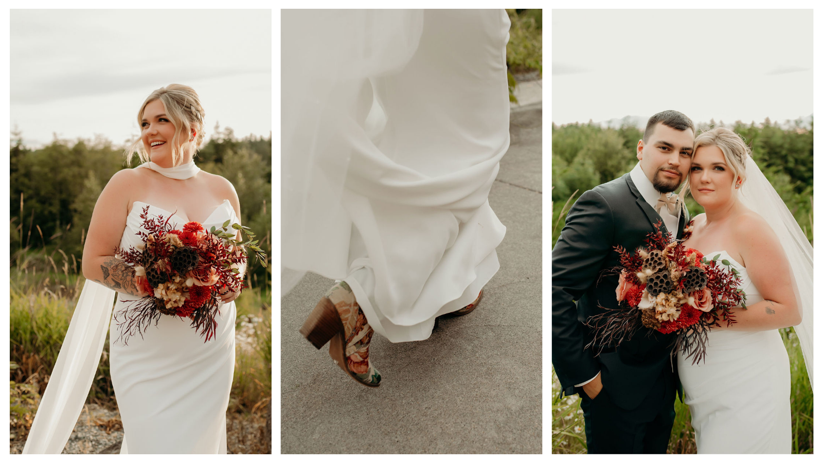 Western wedding bridal inspiration